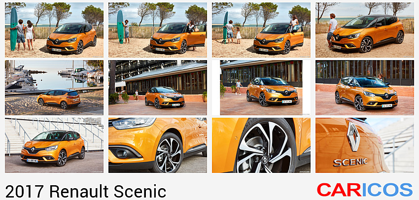 Renault Scenic | 2017MY | Front Three-Quarter