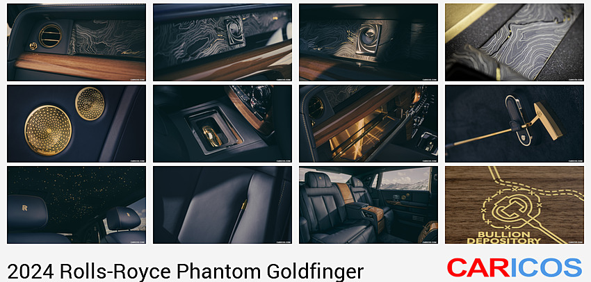 Rolls-Royce Phantom Goldfinger | 2024MY | Interior, Detail