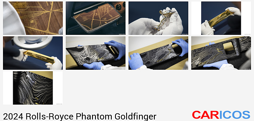 Rolls-Royce Phantom Goldfinger | 2024MY | Interior, Detail