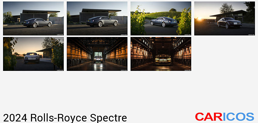 Rolls-Royce Spectre | 2024MY | Rear Three-Quarter
