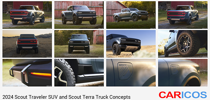 2024 Scout Terra Truck Concept | Rear Three-Quarter