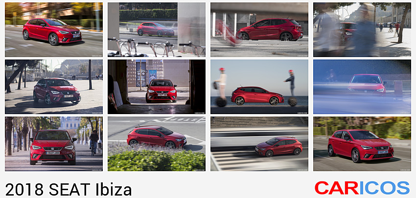 SEAT Ibiza | 2018MY | Front Three-Quarter