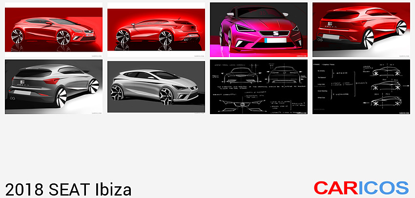 SEAT Ibiza | 2018MY | Design Sketch
