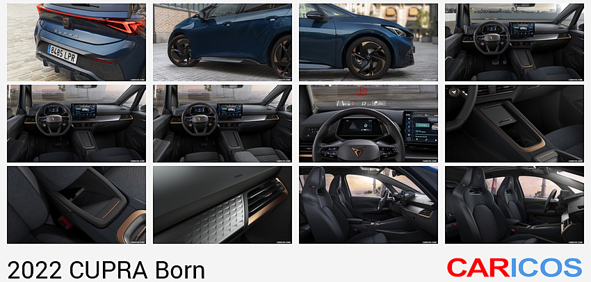 CUPRA Born | 2022MY |  (Color: Aurora Blue) | Detail