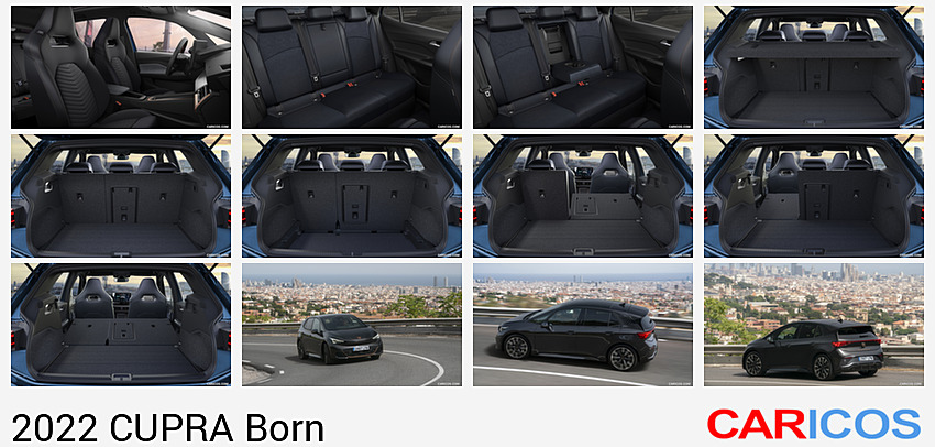 CUPRA Born | 2022MY |  (Color: Aurora Blue) | Interior, Front Seats