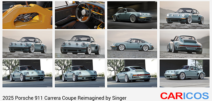 Porsche 911 Carrera Coupe Reimagined by Singer | 2025MY |  with Sports-Focused Specification | Interior, Detail