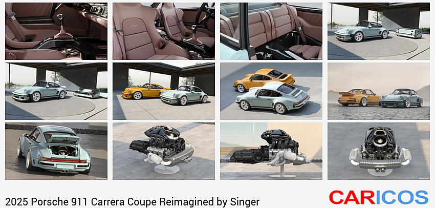 Porsche 911 Carrera Coupe Reimagined by Singer | 2025MY |  with Touring-Focused Specification | Interior, Detail