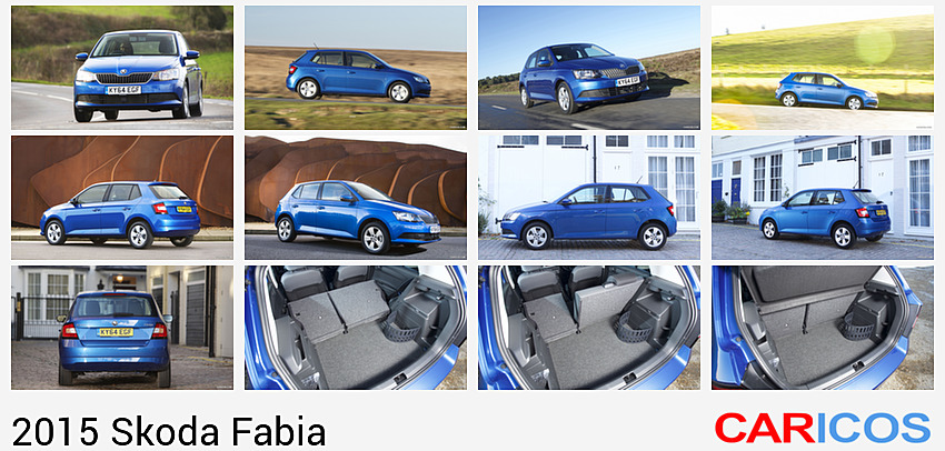 Skoda Fabia | 2015MY |  (Blue) | Front
