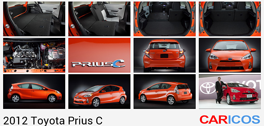 Toyota Prius C | 2012MY |   | Trunk