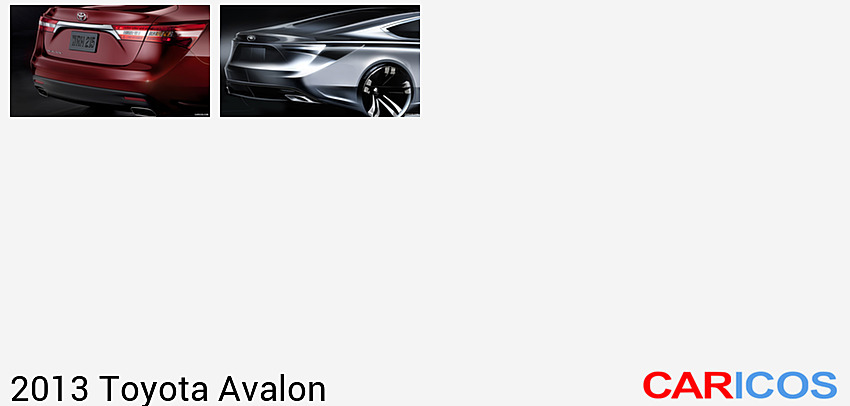 Toyota Avalon | 2013MY |   | Rear