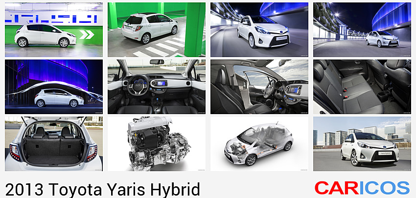 Toyota Yaris Hybrid | 2013MY |   | Side