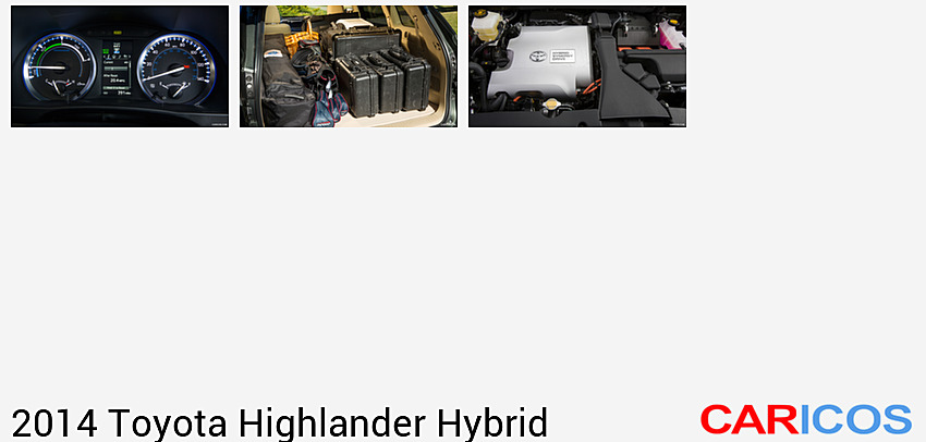Toyota Highlander Hybrid | 2014MY |   | Instrument Cluster