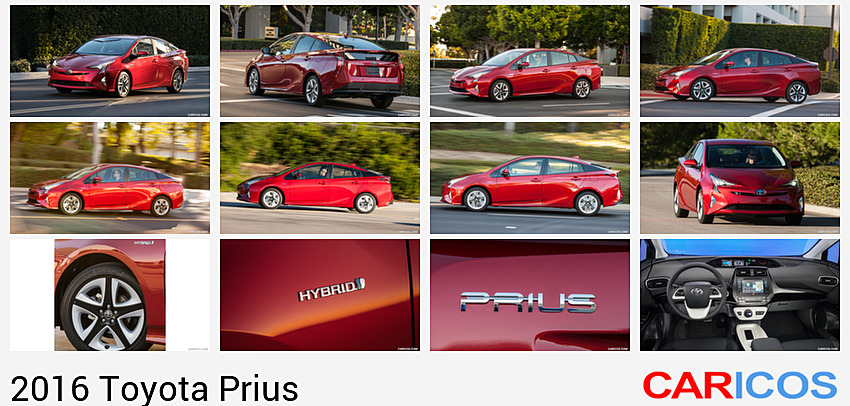 Toyota Prius | 2016MY |  Four Touring | Front Three-Quarter