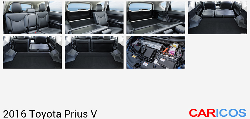 Toyota Prius V | 2016MY |   | Interior Rear Seats
