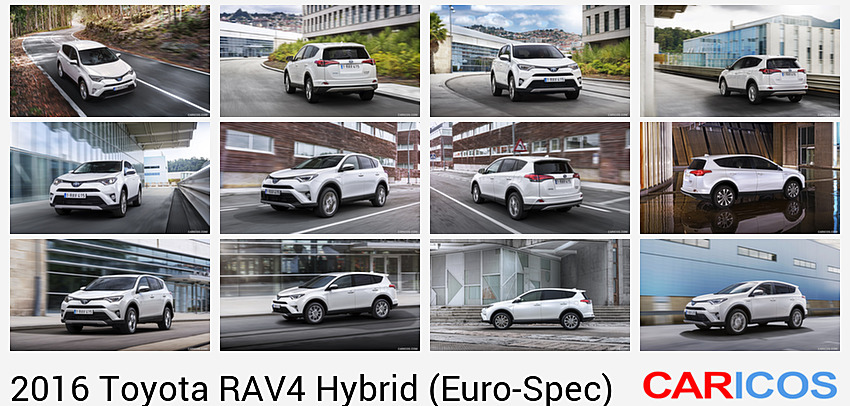Toyota RAV4 Hybrid (Euro-Spec) | 2016MY | Front