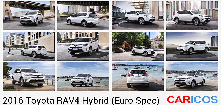 Toyota RAV4 Hybrid (Euro-Spec) | 2016MY | Front