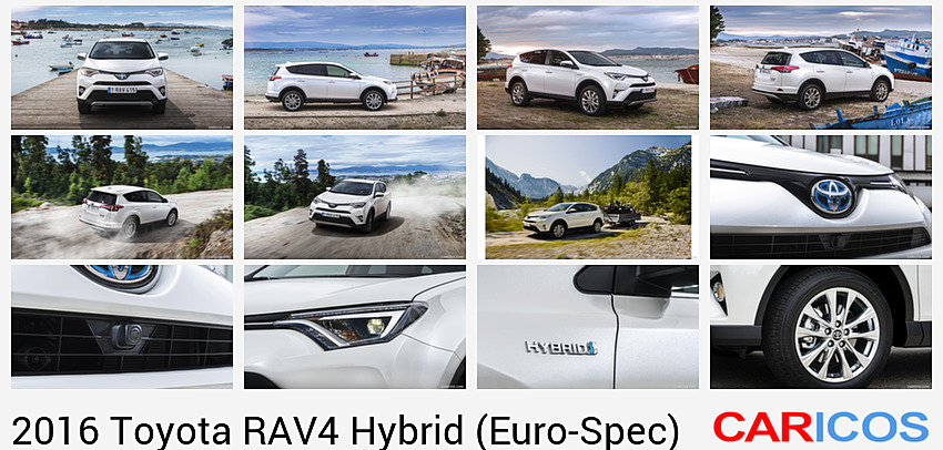 Toyota RAV4 Hybrid (Euro-Spec) | 2016MY | Front