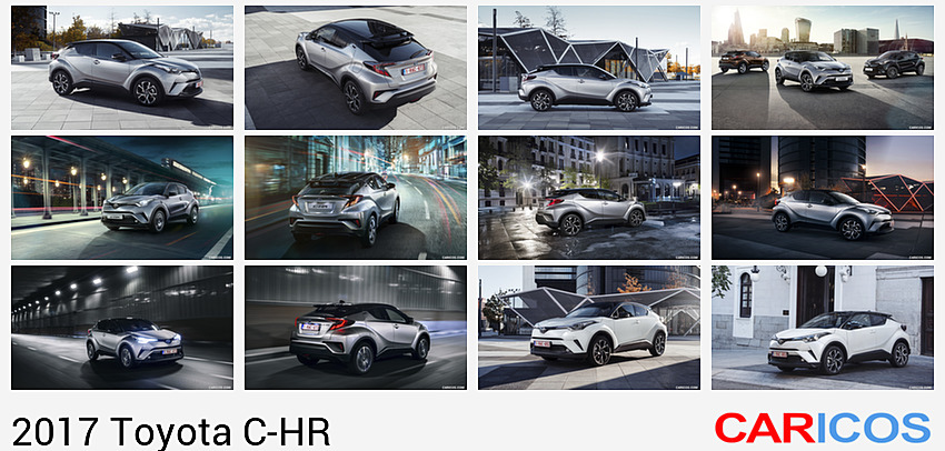 Toyota C-HR | 2017MY | Front Three-Quarter
