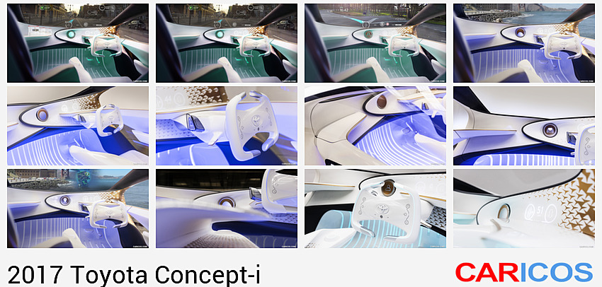 Toyota Concept-i | 2017MY | Interior, Cockpit
