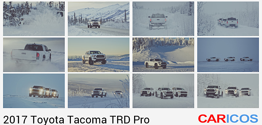 Toyota Tacoma TRD Pro | 2017MY |  in Snow | Side