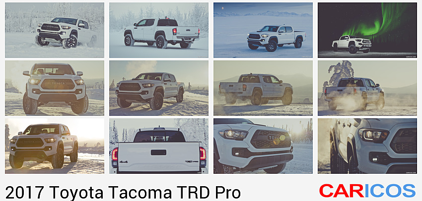 Toyota Tacoma TRD Pro | 2017MY |  in Snow | Front