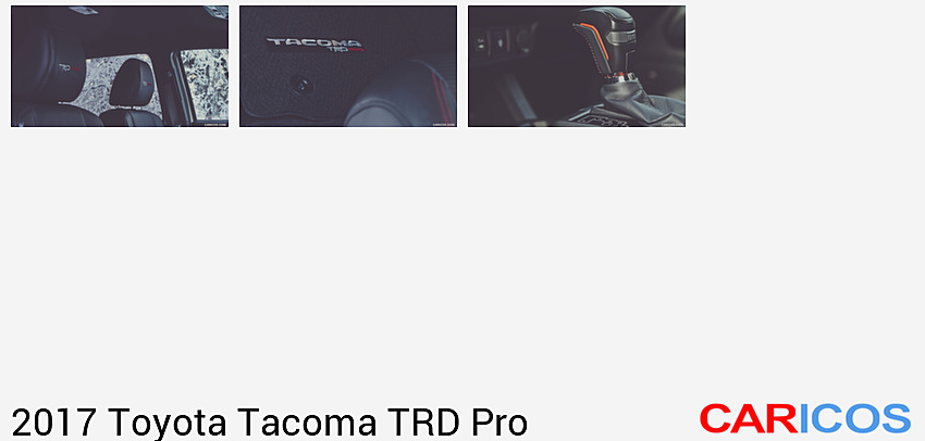 Toyota Tacoma TRD Pro | 2017MY | Interior, Detail