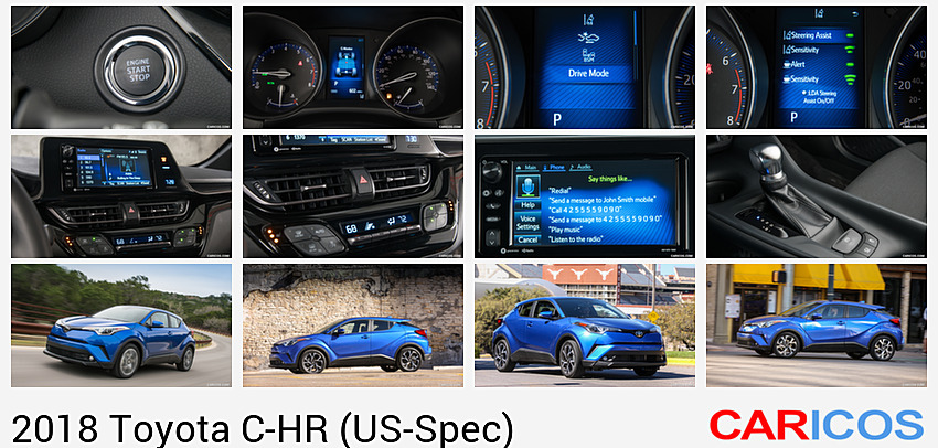 Toyota C-HR (US-Spec) | 2018MY | Interior, Detail