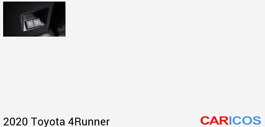 Toyota 4Runner | 2020MY | TRD Off-Road | Interior, Detail