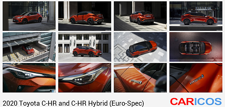 2020 Toyota C-HR Hybrid (Euro-Spec)                 | Front Three-Quarter