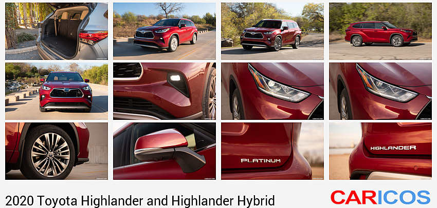 2020 Toyota Highlander Platinum (Color: Moon Dust) | Trunk