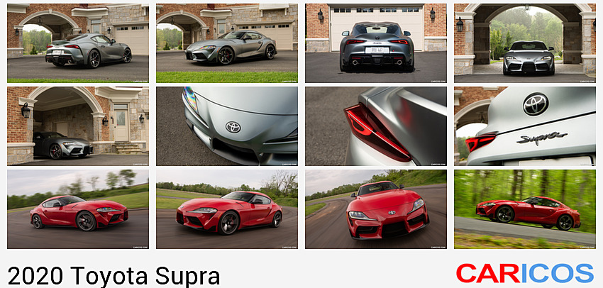 Toyota Supra | 2020MY |  (Color: Phantom) | Rear Three-Quarter