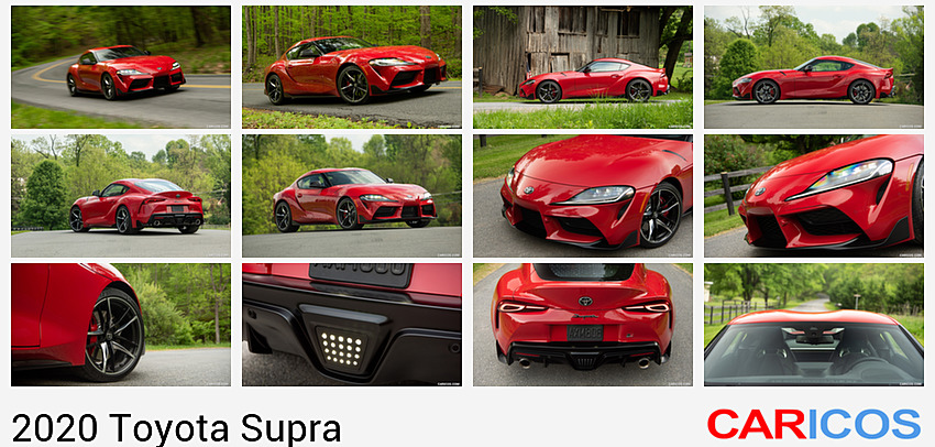 Toyota Supra | 2020MY |  (Color: Renaissance Red) | Front Three-Quarter