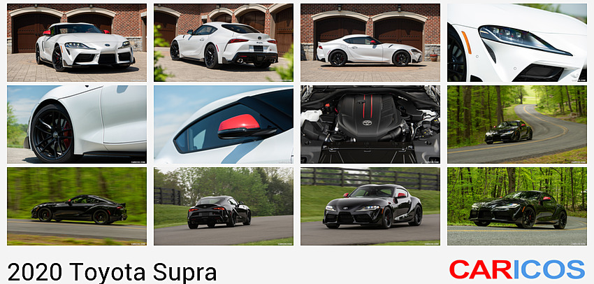 Toyota Supra | 2020MY |  Launch Edition (Color: Absolute Zero) | Front Three-Quarter