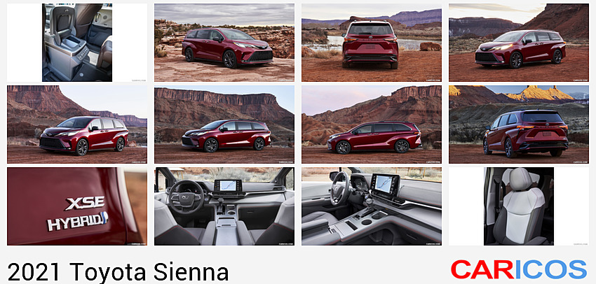 Toyota Sienna | 2021MY |  Platinum Hybrid | Onboard Refrigerator | Interior, Detail