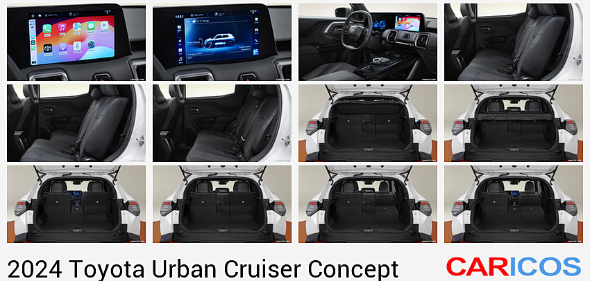 Toyota Urban Cruiser Concept | 2024MY | Central Console