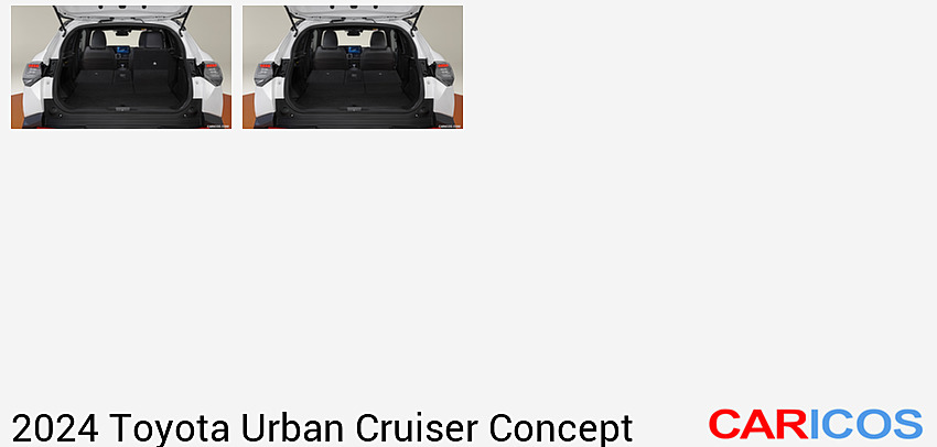 Toyota Urban Cruiser Concept | 2024MY | Trunk