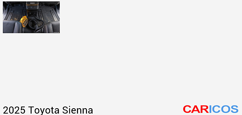 Toyota Sienna | 2025MY |  Platinum | Interior, Vacuum Cleaner