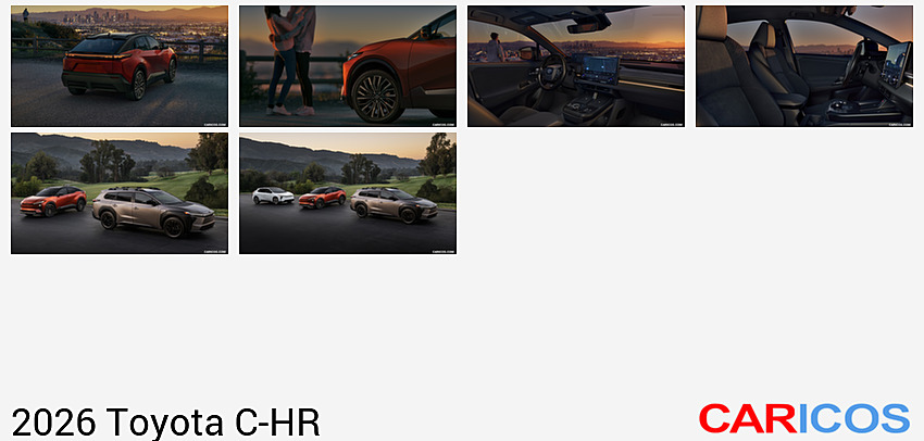 Toyota C-HR | 2026MY | Rear Three-Quarter