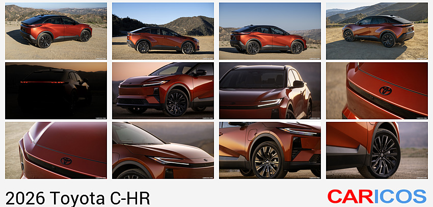 Toyota C-HR | 2026MY |  XSE (Color: Tandoori) | Rear Three-Quarter