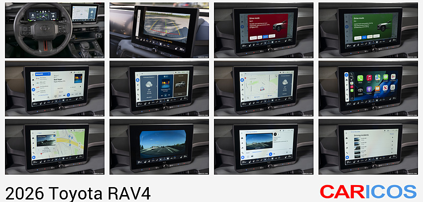 Toyota RAV4 | 2026MY |  Woodland | Central Console
