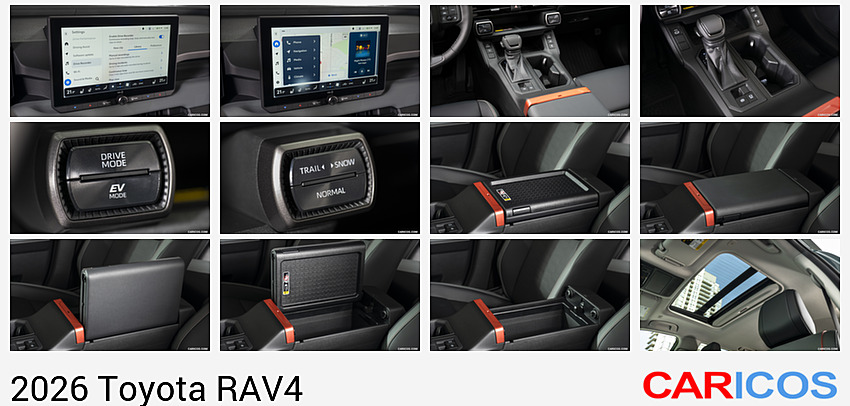 Toyota RAV4 | 2026MY |  Woodland | Central Console