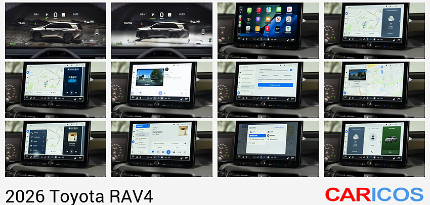 Toyota RAV4 | 2026MY |  XSE | Digital Instrument Cluster