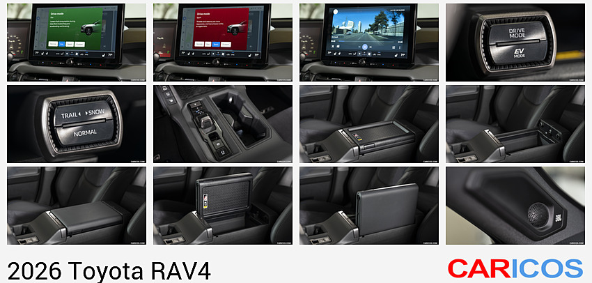 Toyota RAV4 | 2026MY |  XSE | Central Console