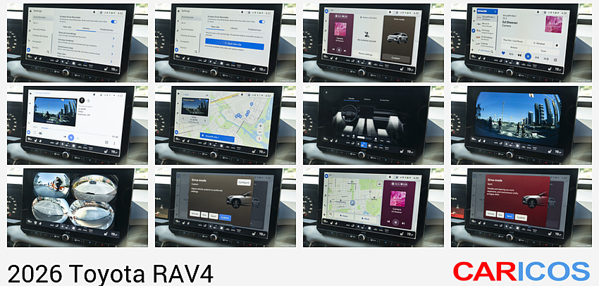 Toyota RAV4 | 2026MY |  Limited | Central Console