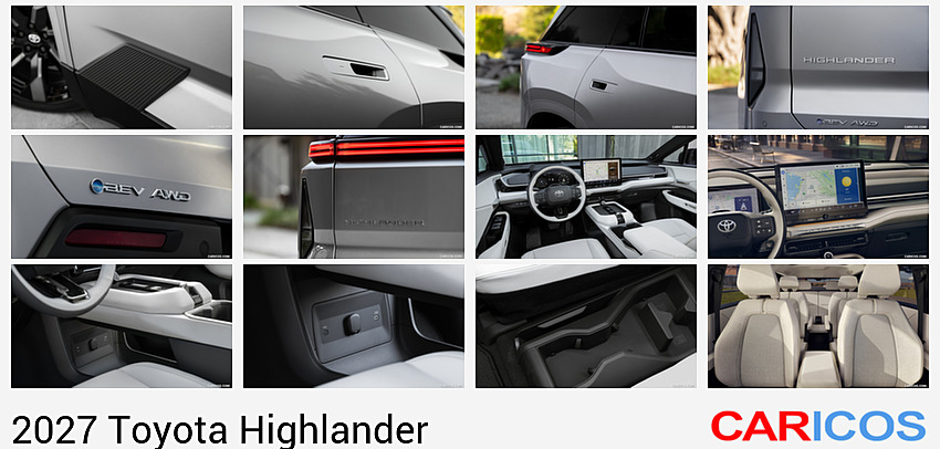 Toyota Highlander | 2027MY | Detail