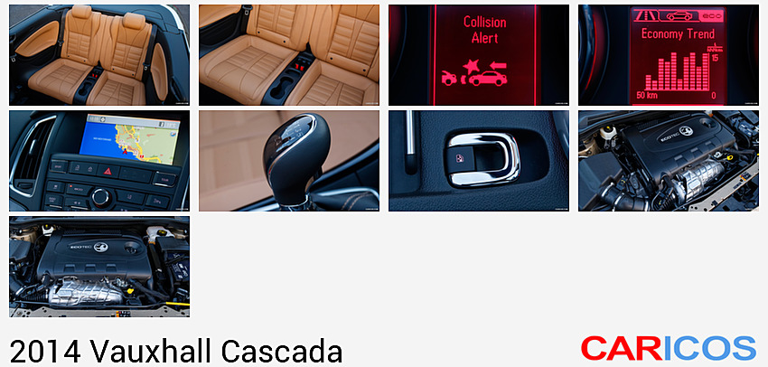 Vauxhall Cascada | 2014MY | | Interior Rear Seats