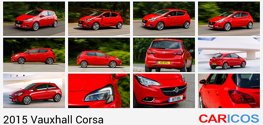 Opel Corsa 2019-present Dimensions Side View