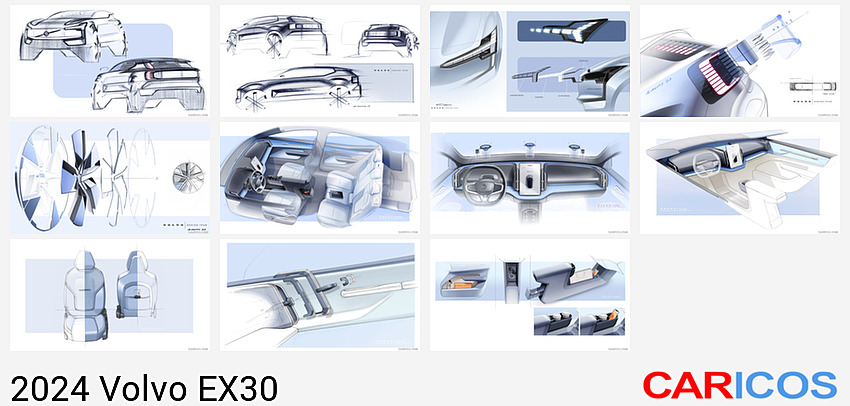 Volvo EX30 | 2024MY | Design Sketch