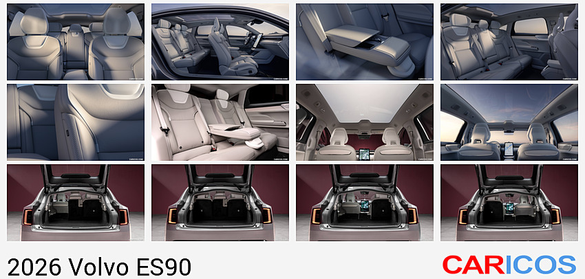 Volvo ES90 | 2026MY | Interior, Seats