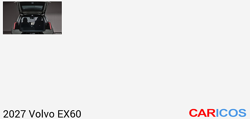 Volvo EX60 | 2027MY | Cross Country | Trunk